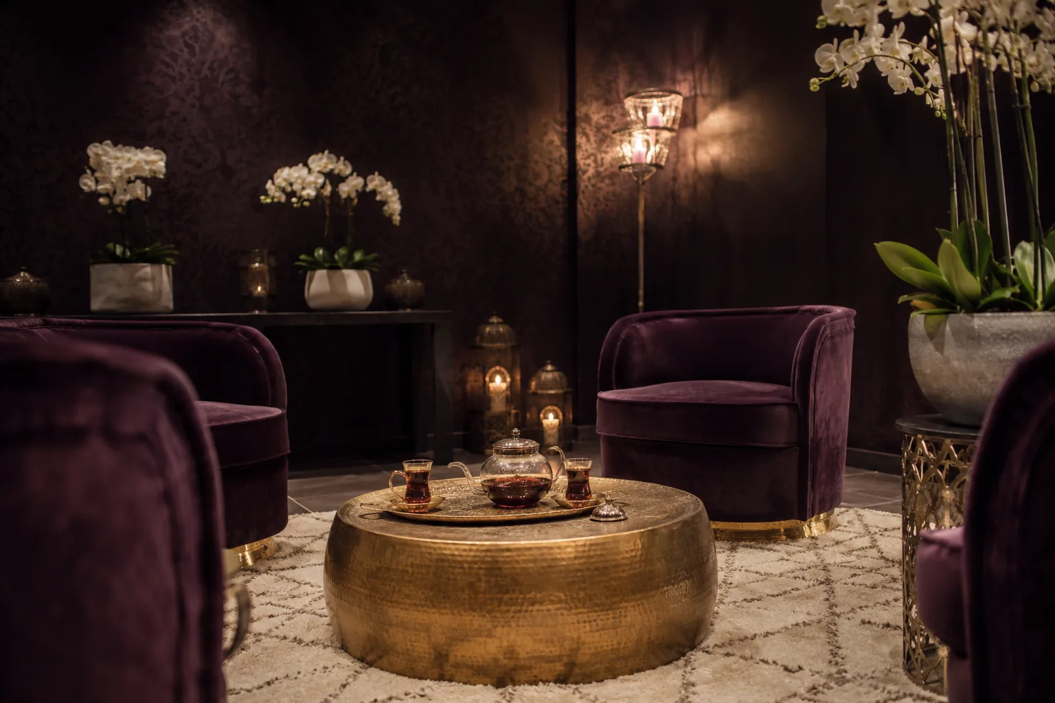 Bekleme salonu — Lila Spa, Arnavutköy misafirlerine hizmet veren salon